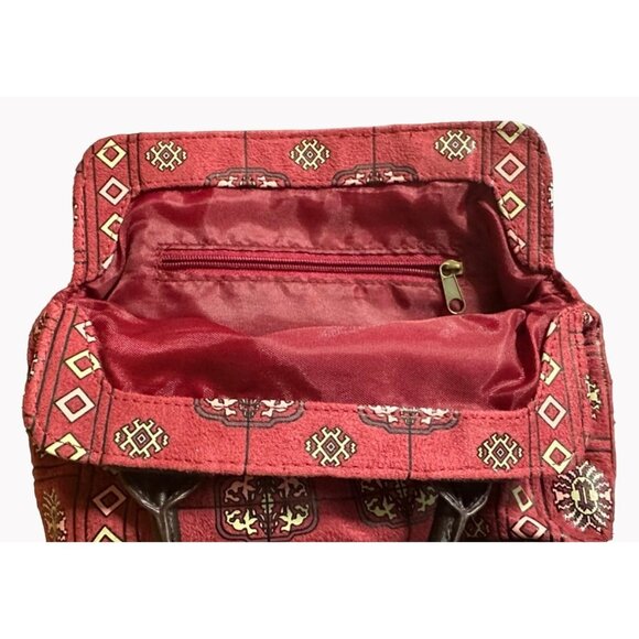 Mary Poppins Musical Themed Red Mini Carpet Handbag - Picture 5 of 7